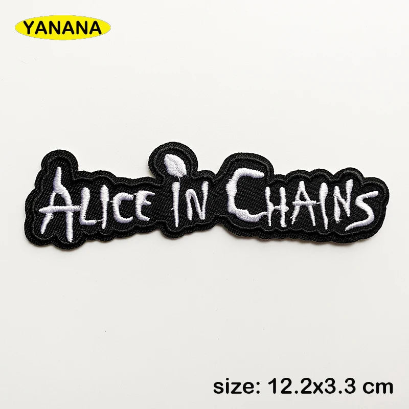 Alice In Chains Patch - Iron-On Band Logo