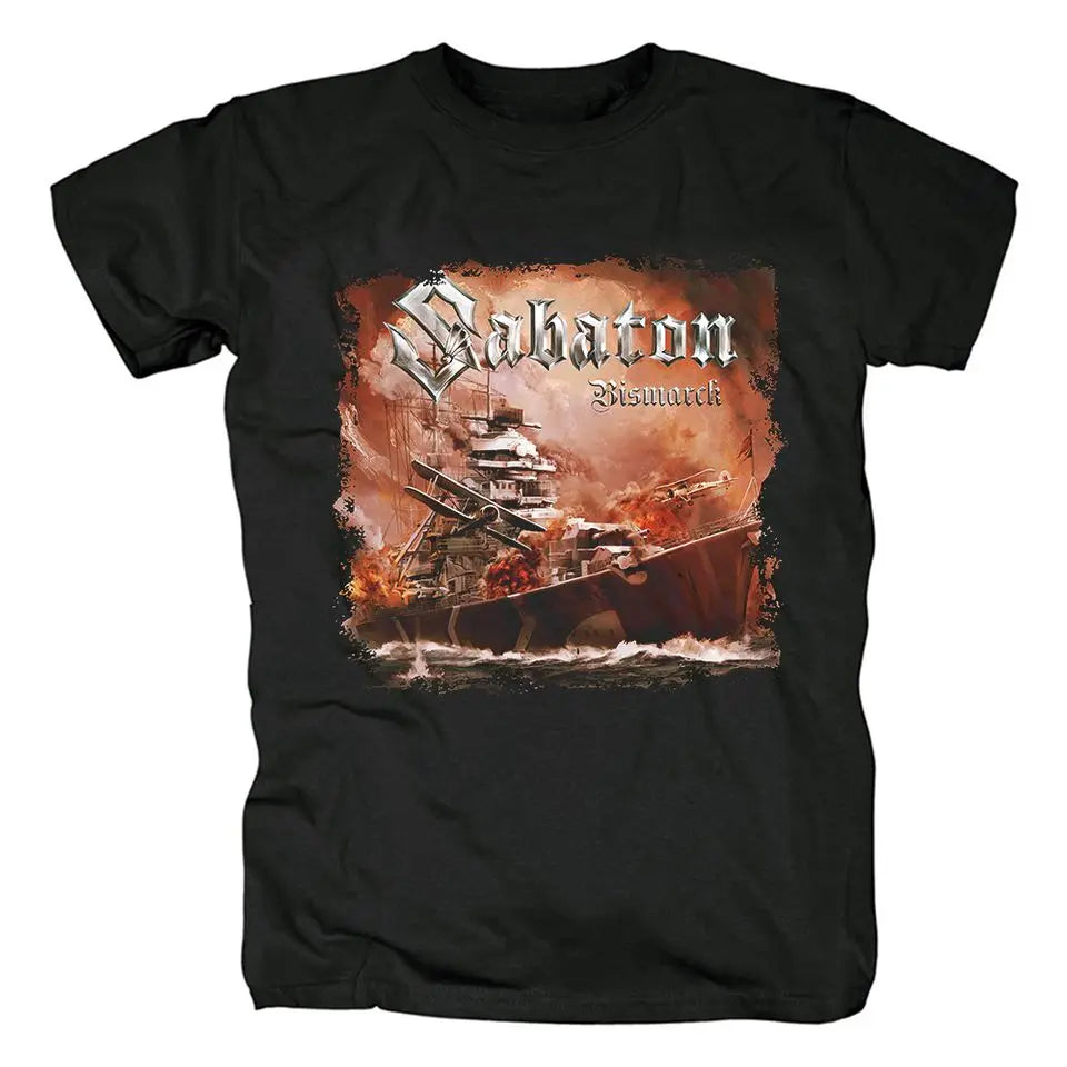 Sabaton Unisex T-Shirt - Rock & Metal Band Tee