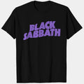 Black Sabbath Purple Logo T-Shirt Unisex – Classic Heavy Metal Style