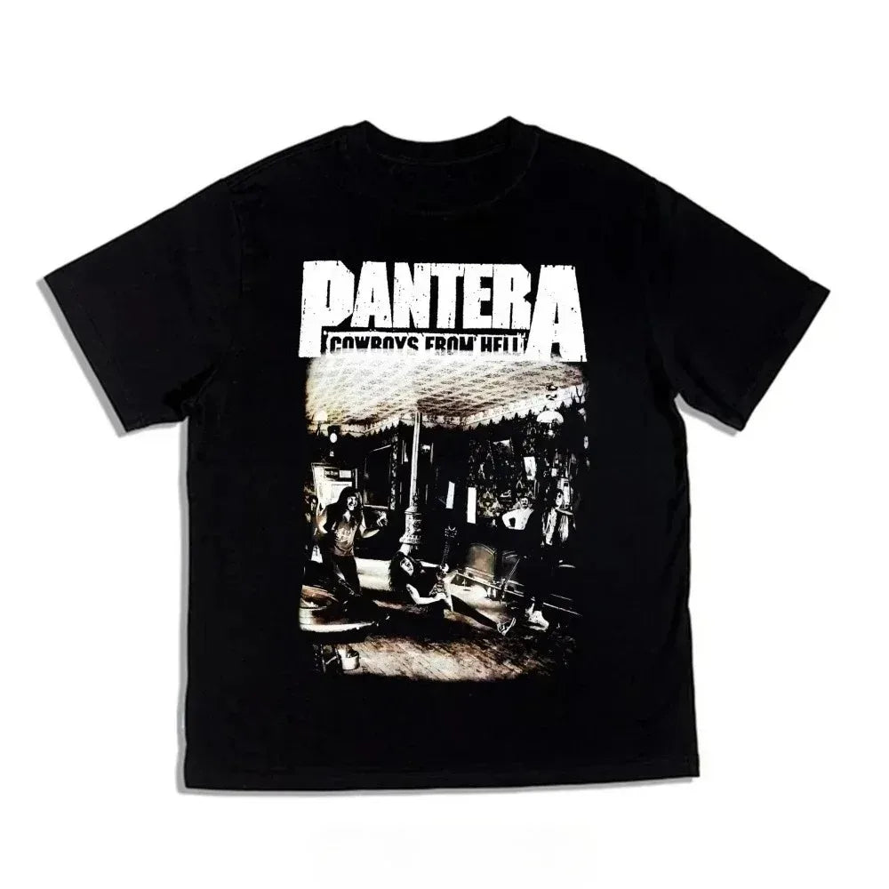 Metal Band T-Shirt Collection – Pantera & Judas Priest | Black |