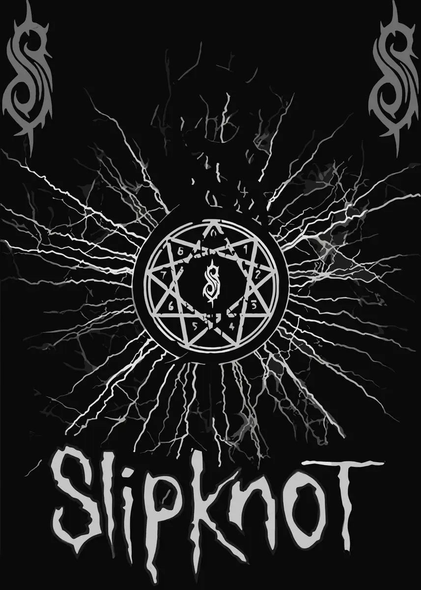 Slipknot Band Poster - Heavy Metal Wall Art