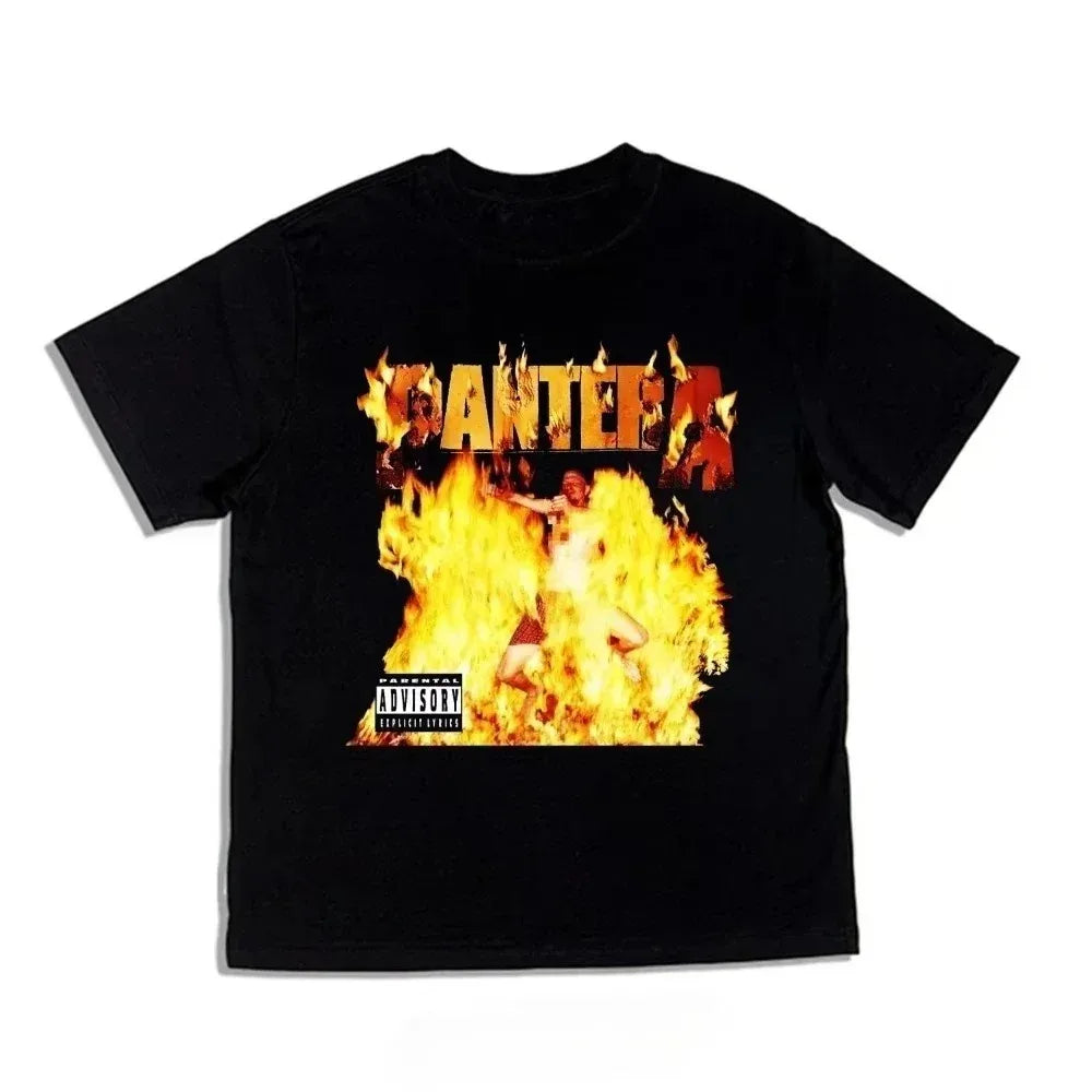 Metal Band T-Shirt Collection – Pantera & Judas Priest | Black |