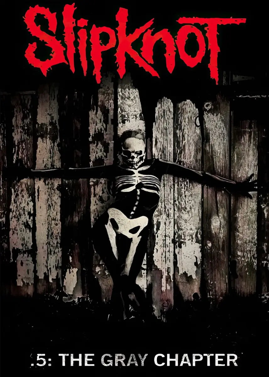 Slipknot Band Poster - Heavy Metal Wall Art