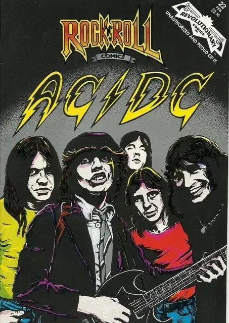 AC/DC Wall Poster – Classic Rock Artwork | Multiple Sizes