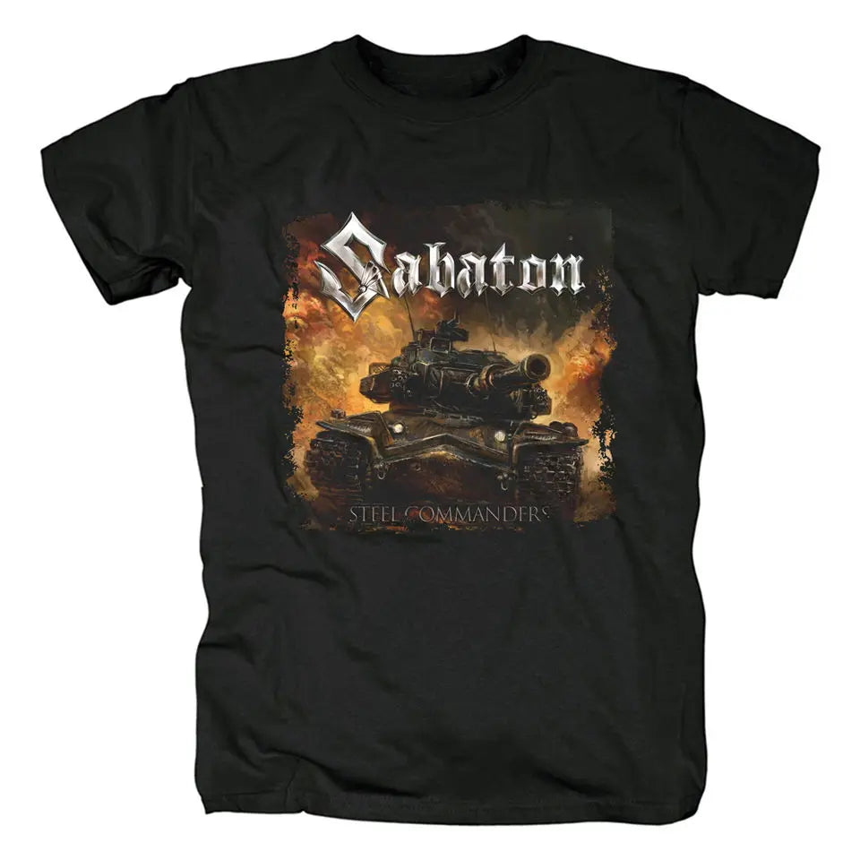 Sabaton Unisex T-Shirt - Rock & Metal Band Tee