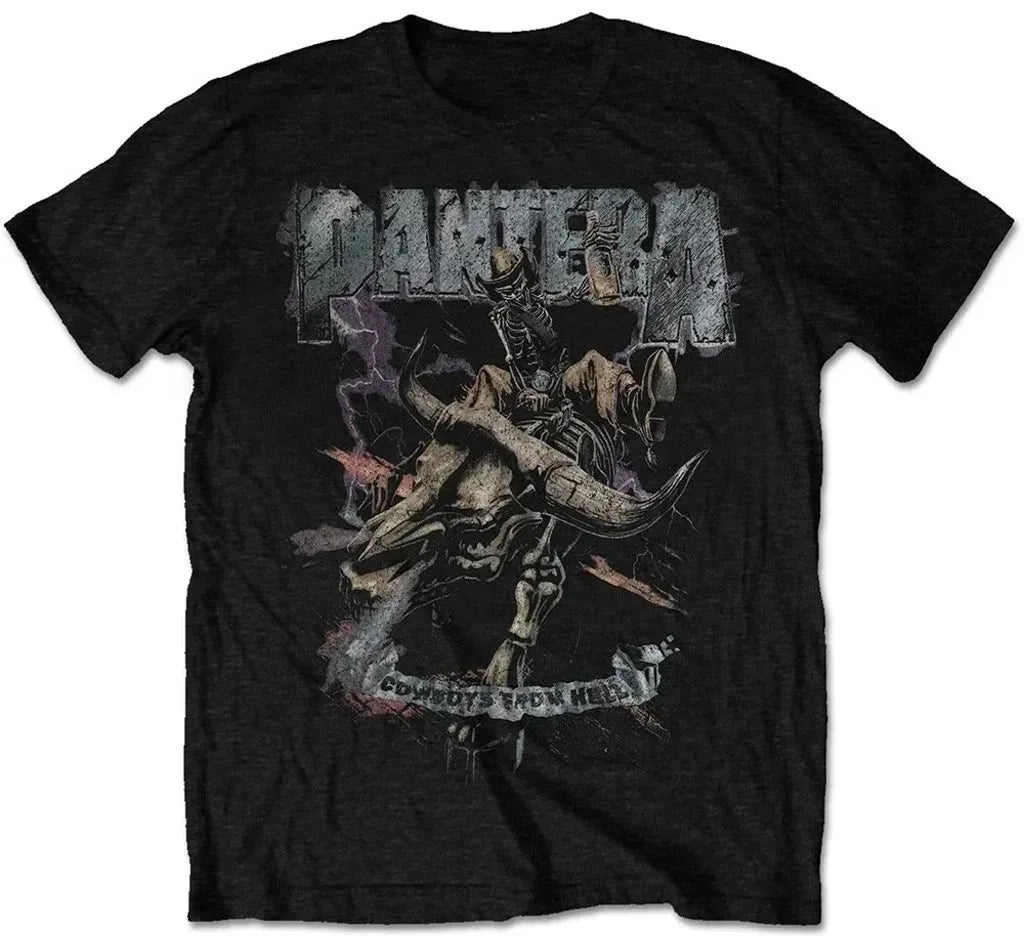 Metal Band T-Shirt Collection – Pantera & Judas Priest | Black |