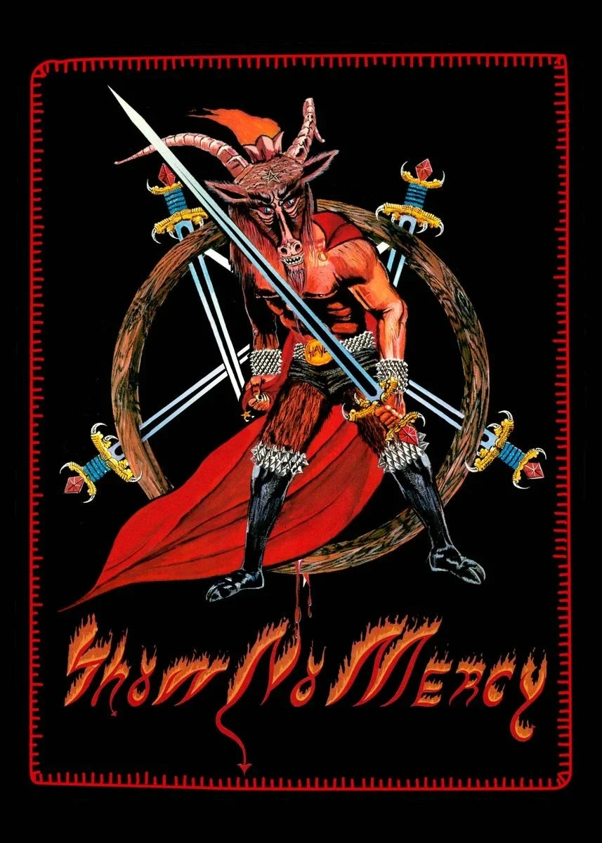 Slayer Wall Poster - Heavy Metal Room Decor