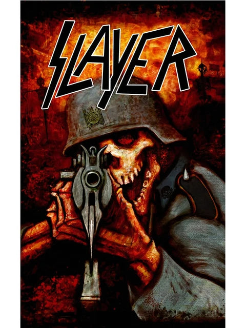 Slayer Wall Poster - Heavy Metal Room Decor