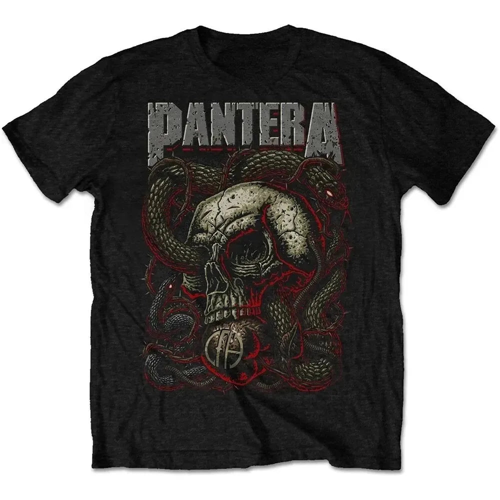 Metal Band T-Shirt Collection – Pantera & Judas Priest | Black |