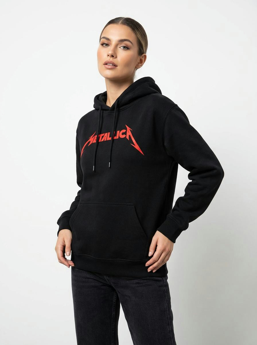 Metallica Hoodie – Classic Metal Band Apparel | Multiple Sizes & Options
