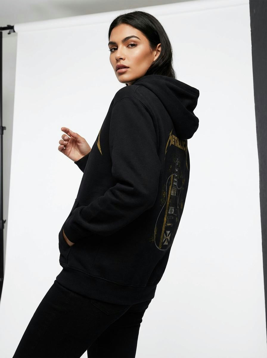 Metallica Hoodie – Classic Metal Band Apparel | Multiple Sizes & Options