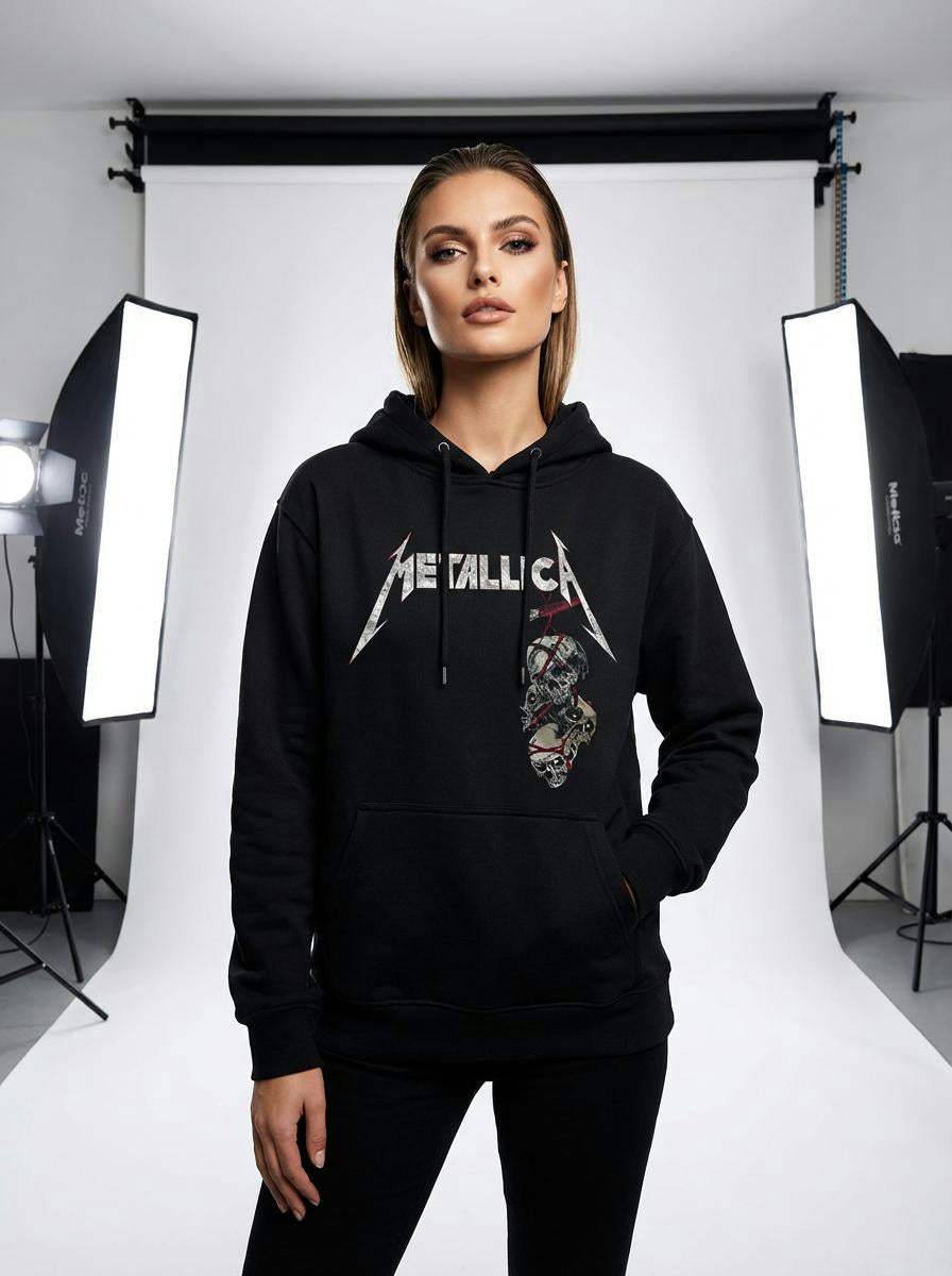 Metallica Hoodie – Classic Metal Band Apparel | Multiple Sizes & Options