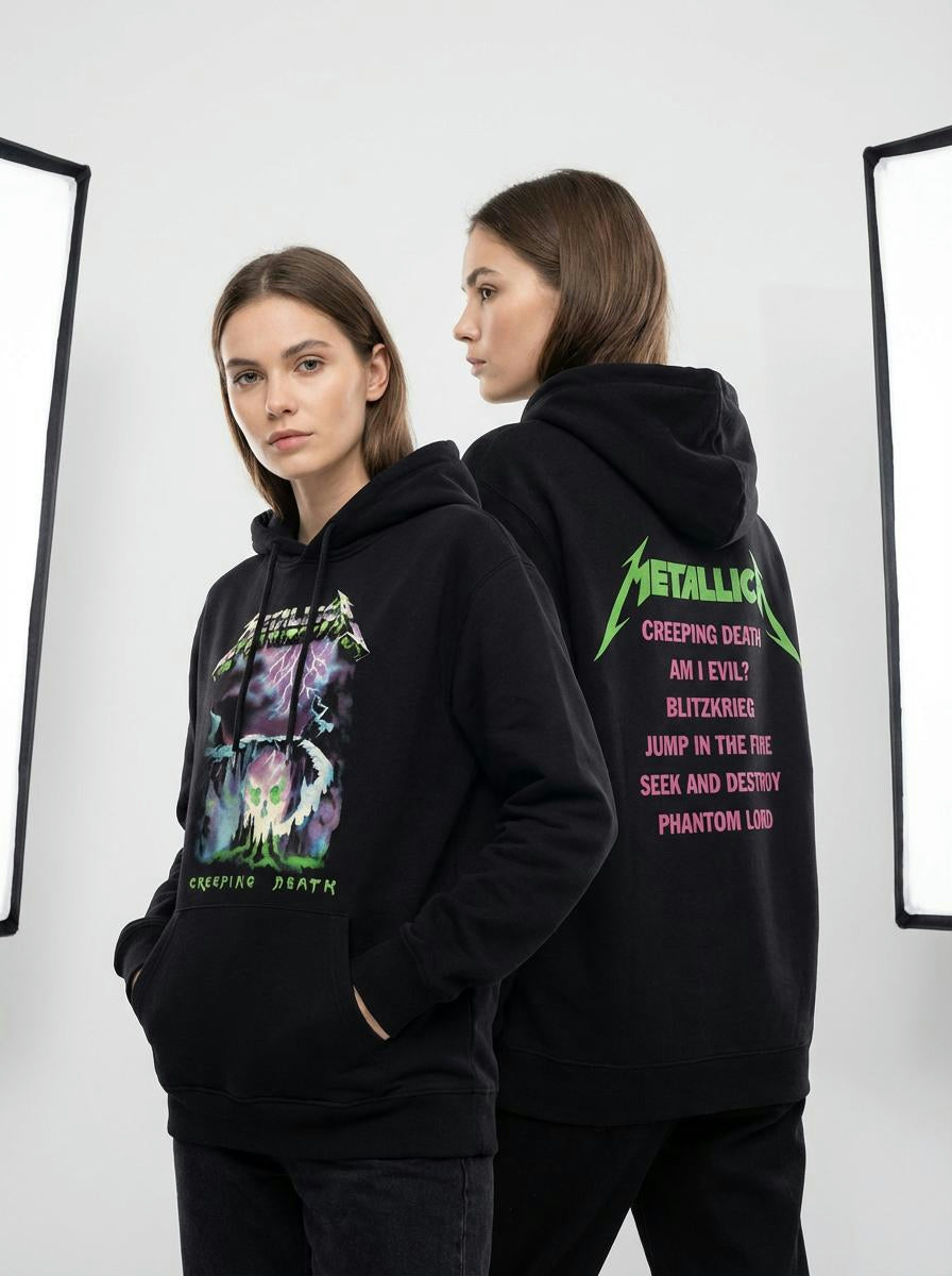 Metallica Hoodie – Classic Metal Band Apparel | Multiple Sizes & Options